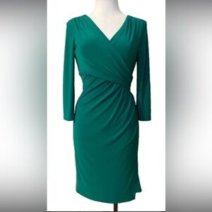 Ralph Lauren Green Long Sleeve Dress